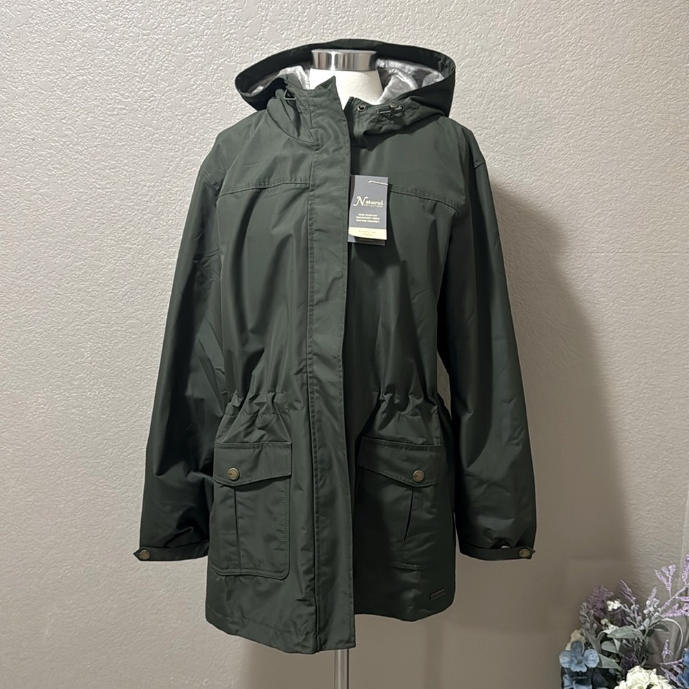 Natural Reflections Plus Size Waterproof Jacket